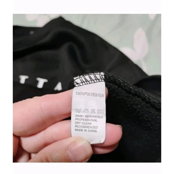 Italina Black Men's Sweatshirt - Picture 5 of 7